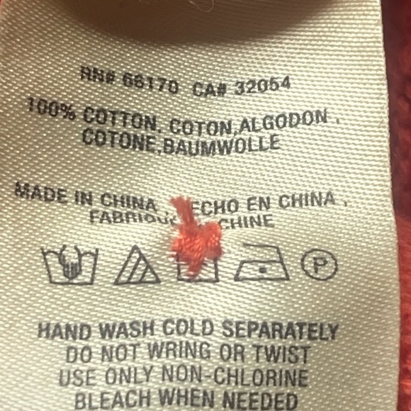 Anthropologie Moth size XS orange lilac trim  scoop neck sweater GUC - Picture 6 of 6